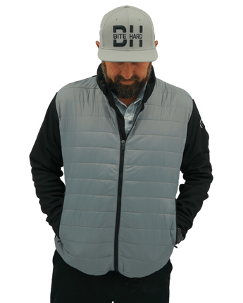 Core Puffy Jacket - S / Grey Core Black Sleeves - Golf